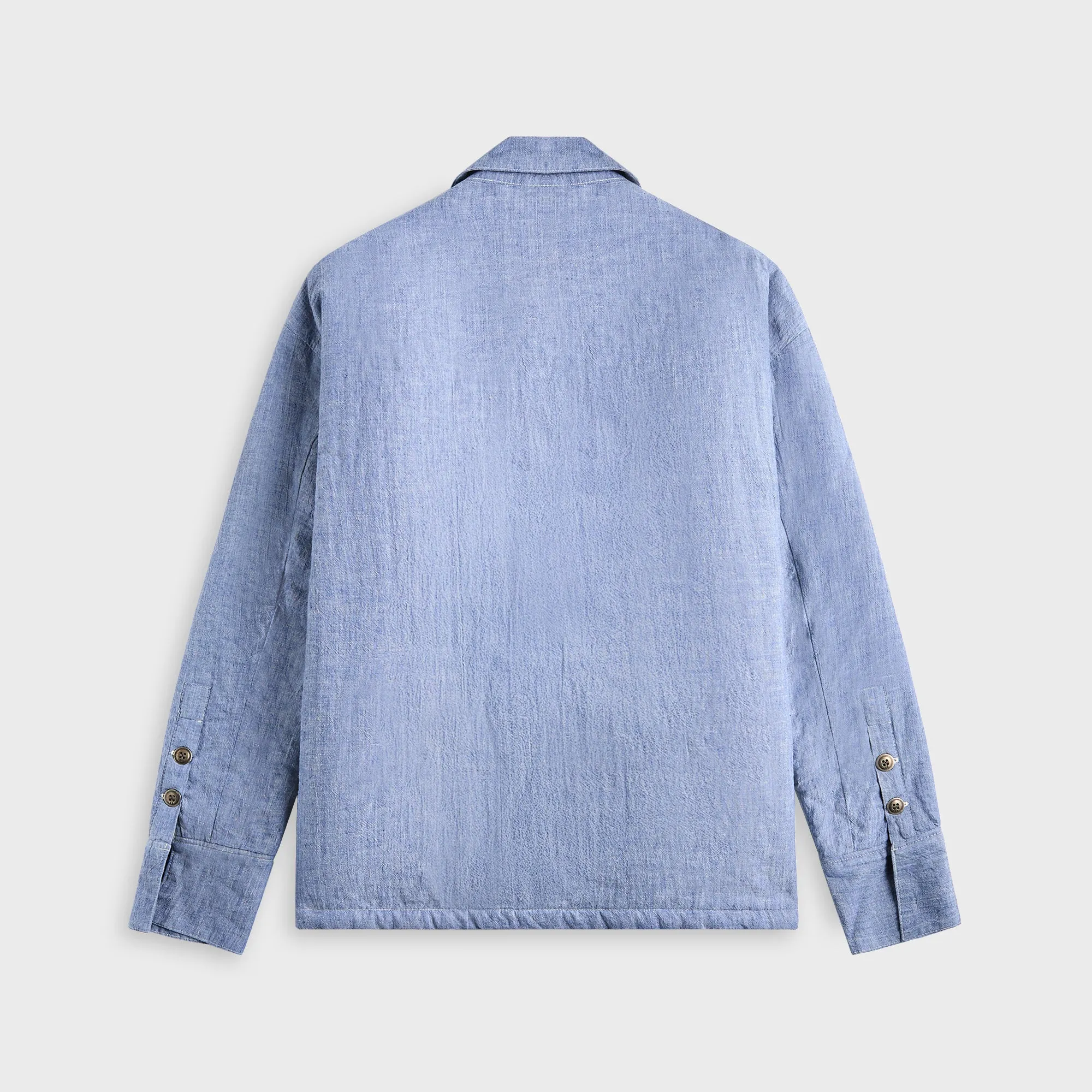 Greg Lauren Chambray Sherpa Lined Jacket - Medium Blue sold by Kith product image thumbnail 2