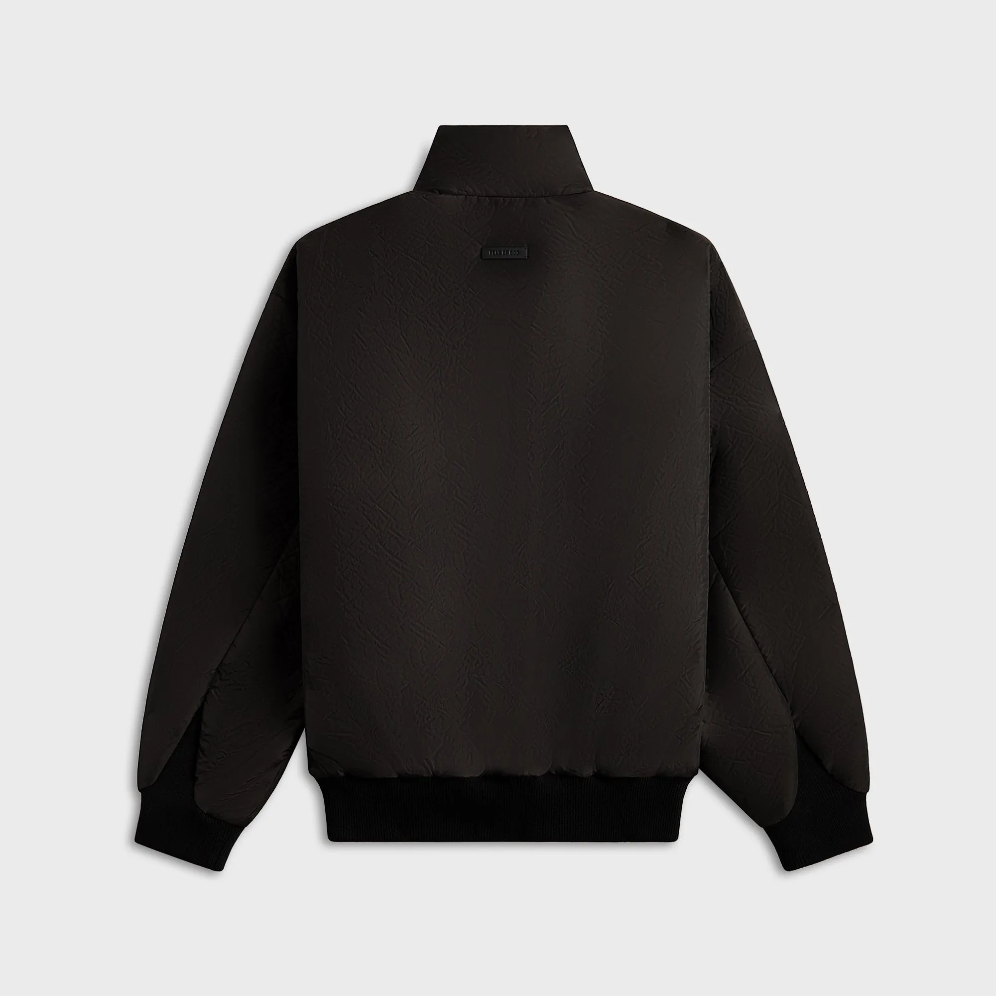 Fear of God High Neck Track Jacket - Black sold by Kith product image thumbnail 2