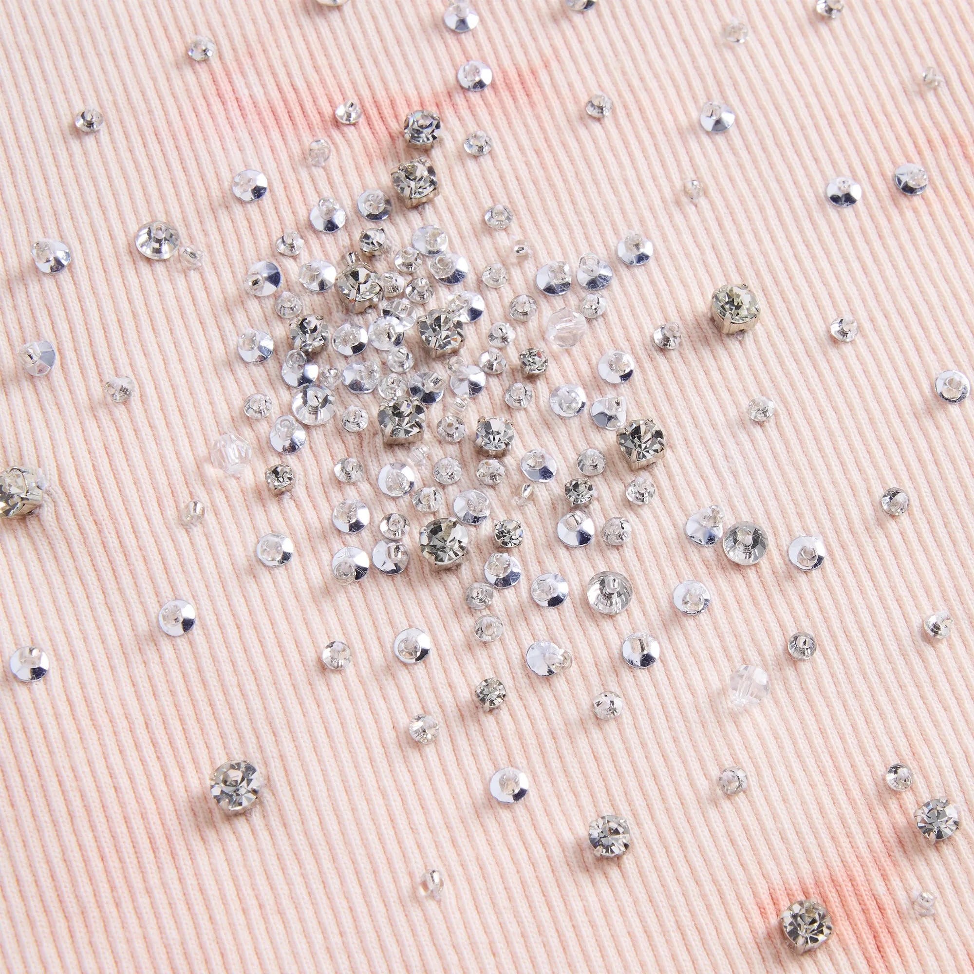 Des Phemmes Tie Dye Tank - White / Nude sold by Kith product image thumbnail 3