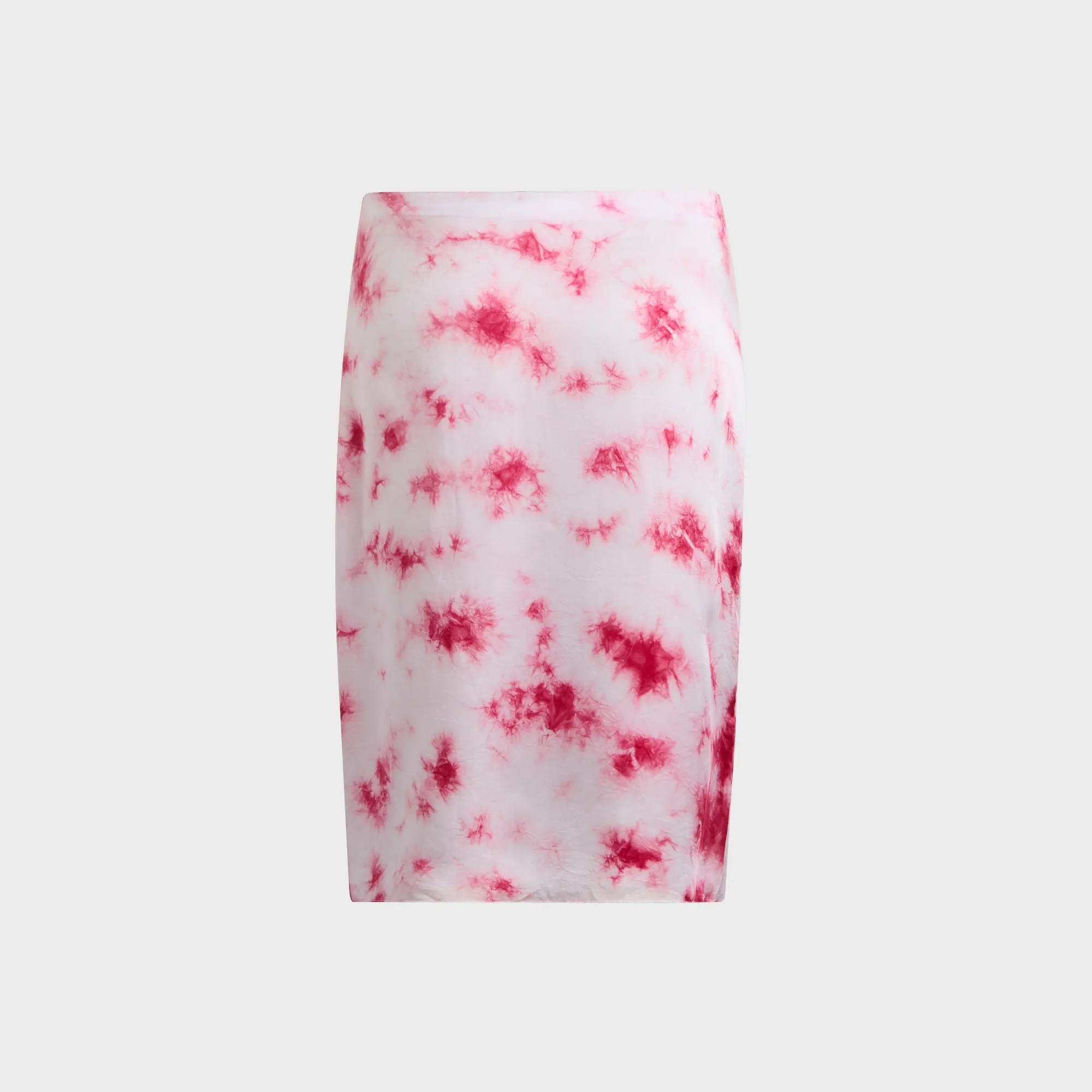 Des Phemmes Tie Dye Midi Skirt - White / Cherry sold by Kith product image thumbnail 2