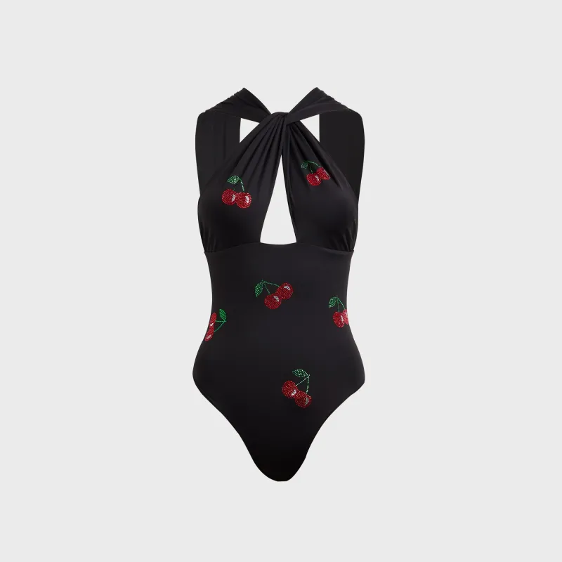 Des Phemmes Bodysuit - Black sold by Kith
