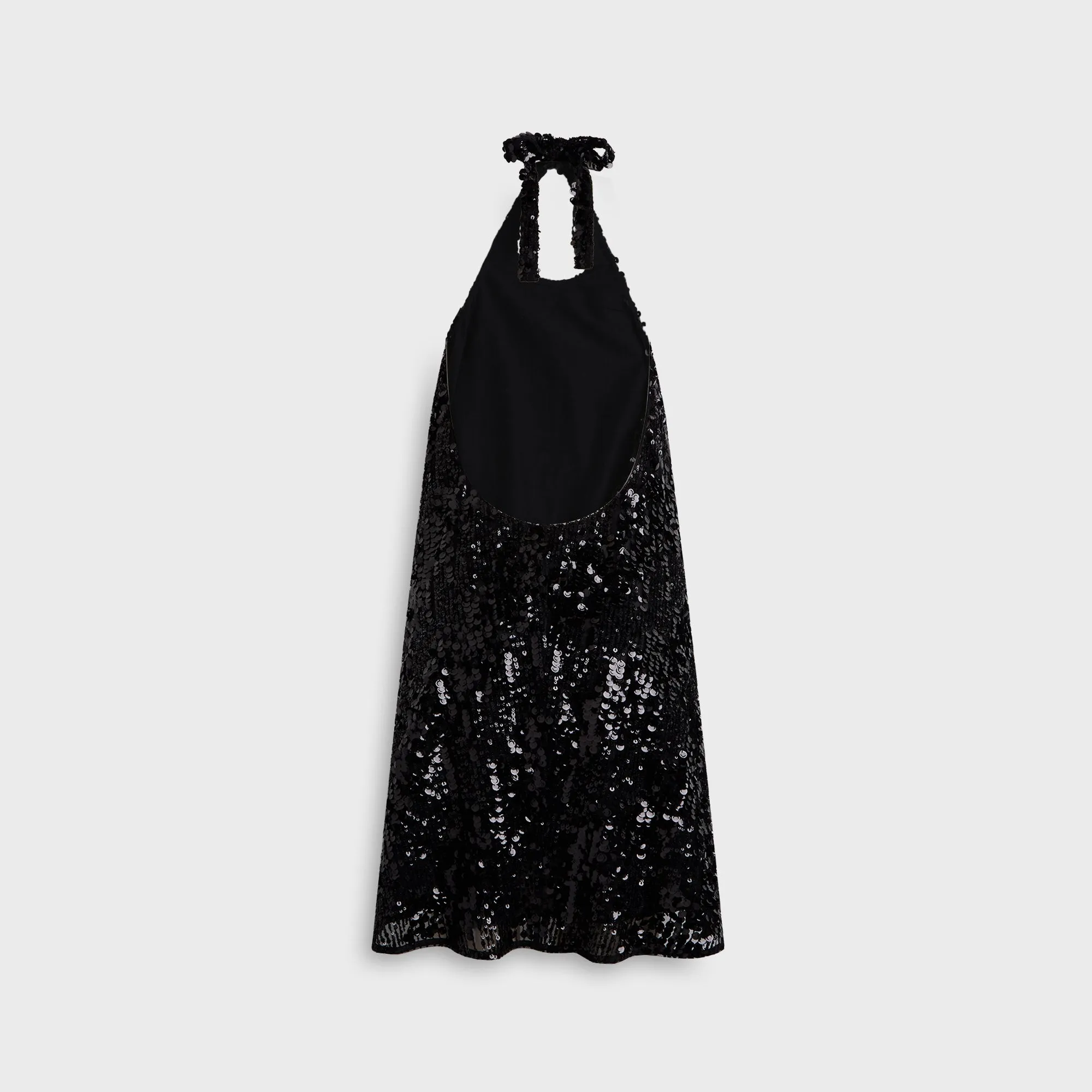 Azeeza Winston Sequin Halter Mini Dress - Black sold by Kith product image thumbnail 2