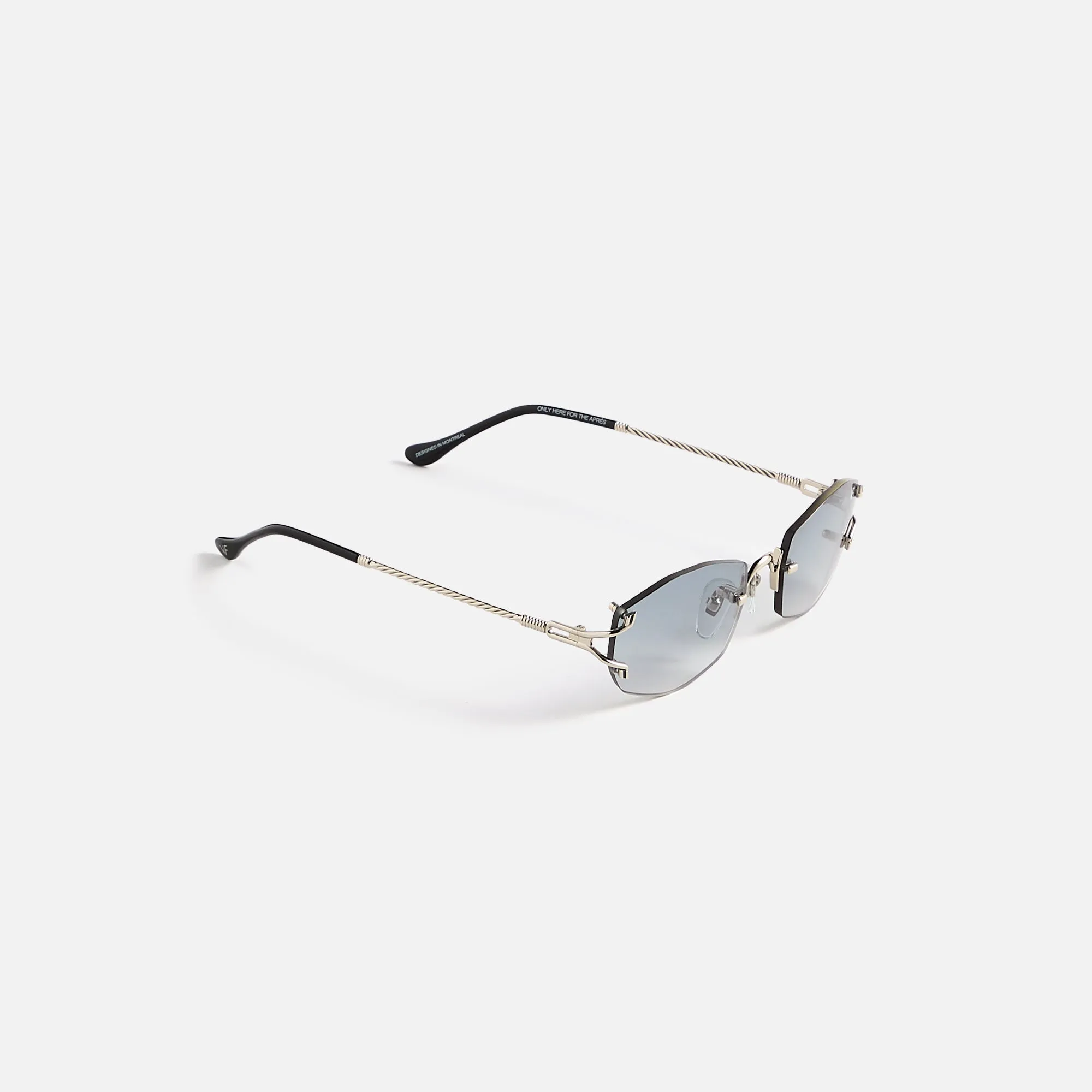 Vintage Frames Aspen Drill Mount 24KT White Gold - Silver sold by Kith product image thumbnail 2