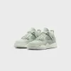 Nike PS Air Jordan 4 Retro S2 - Seafoam / Sail / Metallic Silver sold by Kith