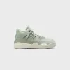 Nike PS Air Jordan 4 Retro S2 - Seafoam / Sail / Metallic Silver sold by Kith
