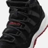 Jordan TD Air Jordan 11 Retro- Black / Gym Red / White sold by Kith