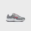 Nike GS P-6000 - Metallic Silver / Gym Red / Flat Silver sold by Kith