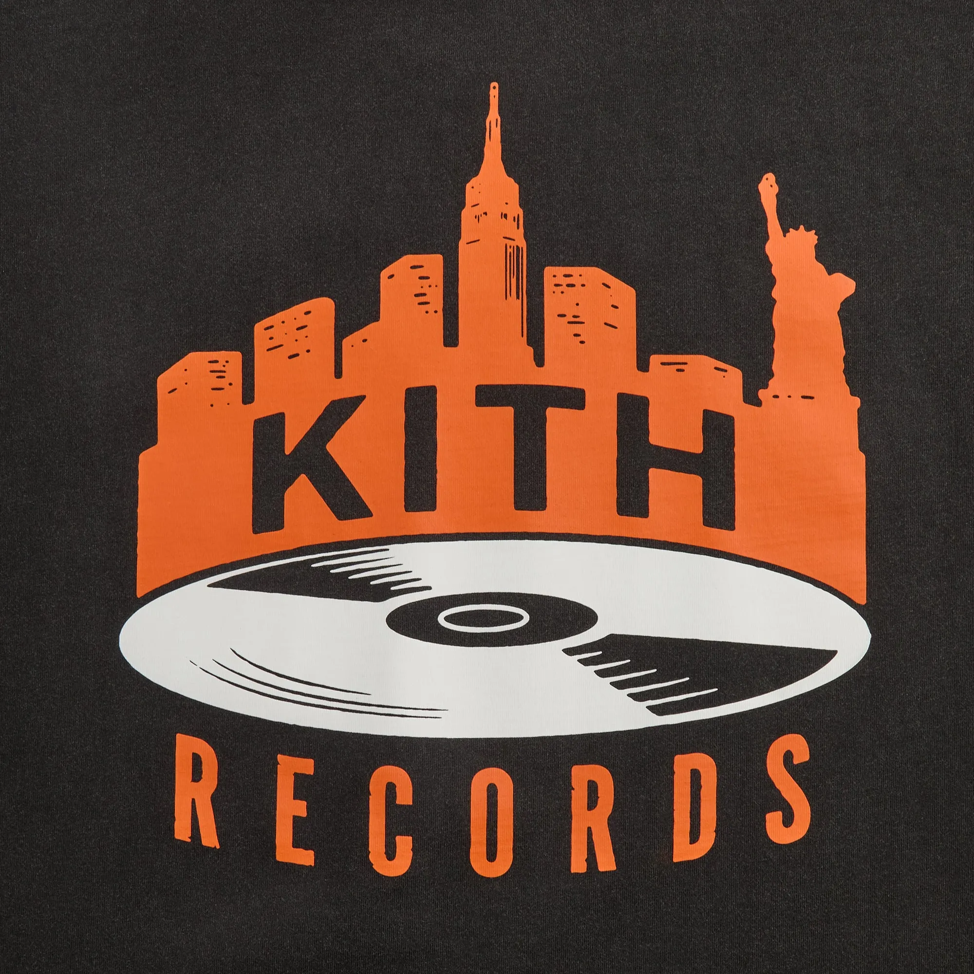 Kith Records Vintage Tee - Black sold by Kith product image thumbnail 4