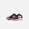 Jordan Air Jordan 1 Low - White / Black / Varsity Red / White sold by Kith