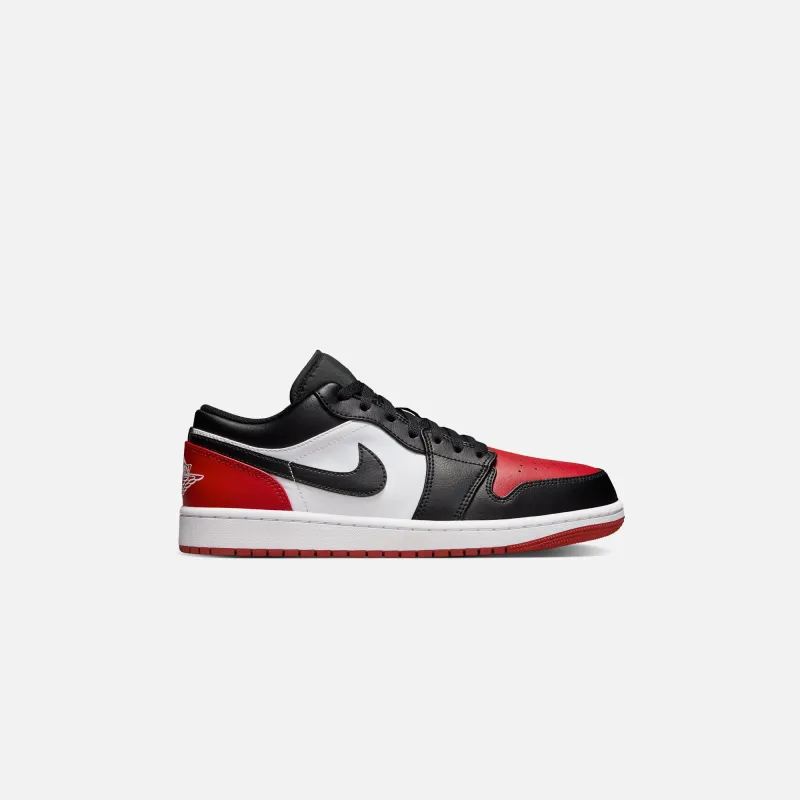Jordan Air Jordan 1 Low - White / Black / Varsity Red / White sold by Kith