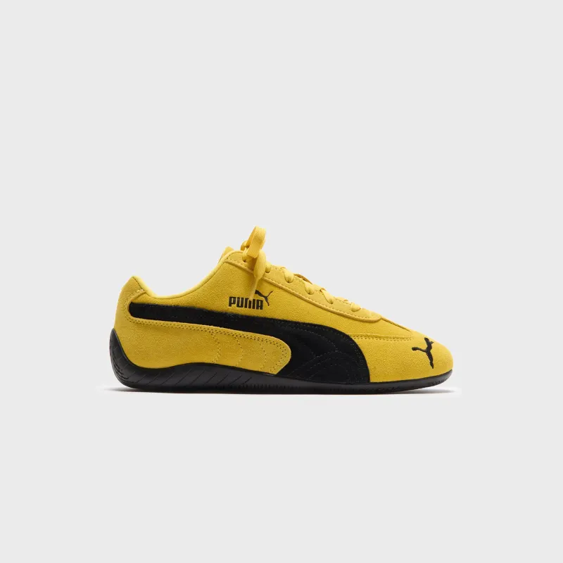 PUMA WMNS Speedcat OG - Pelé Yellow / PUMA Black sold by Kith