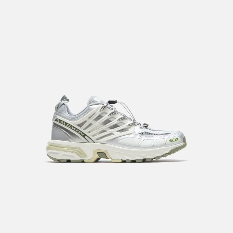 Salomon x MM6 Maison Margiela ACS Pro - Sharkskin / Silver / Sharp Green sold by Kith