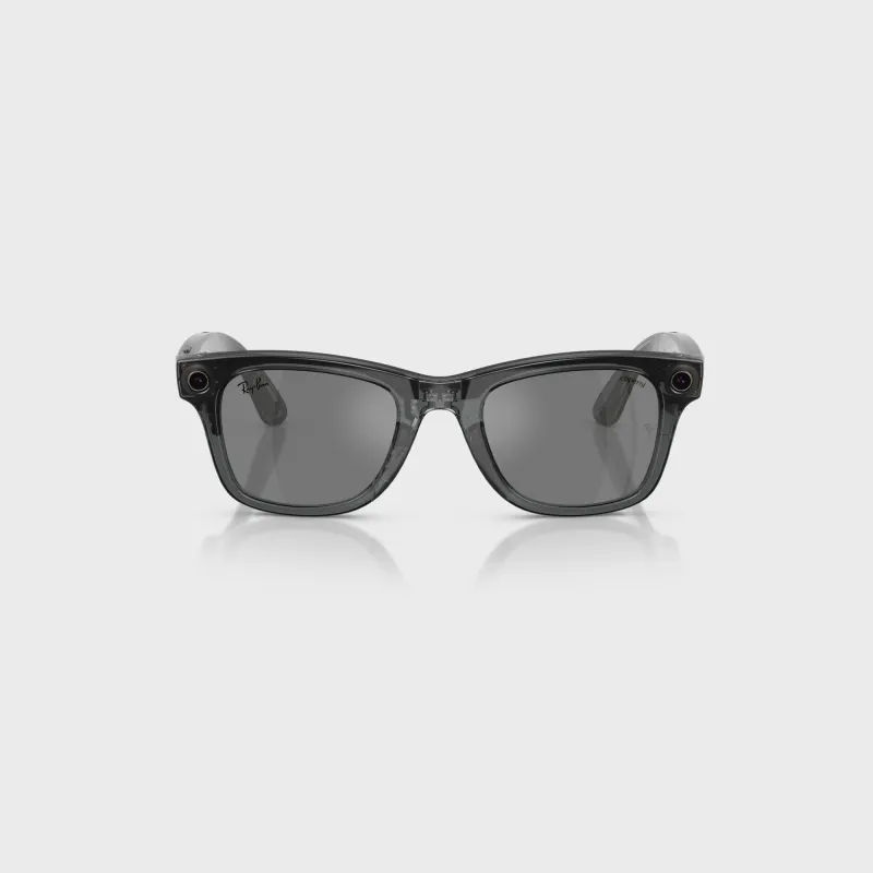 Ray-Ban Meta x Coperni Limited Edition Frames - Black / Grey Mirror sold by Kith