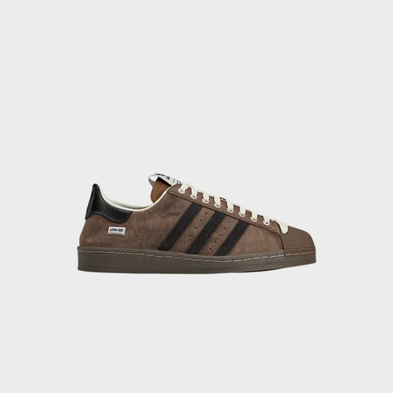adidas Superstar 82 SFTM - Mute Brown / Black sold by Kith