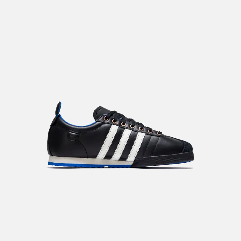 adidas Samba 62 - Core Black / Cloud White / Blue Bird sold by Kith