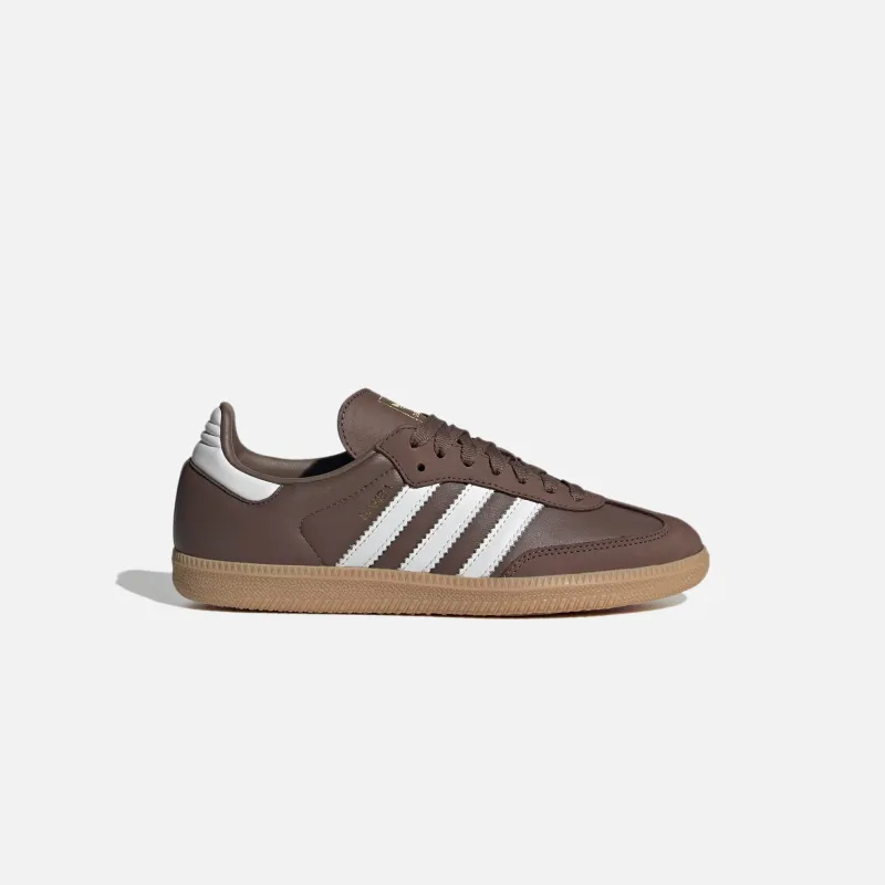 adidas WMNS Samba OG - Earth Strata / White / Gold Metallic sold by Kith