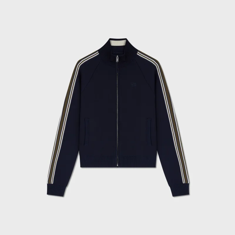 Wales Bonner Tide Track Top - Navy sold by Kith
