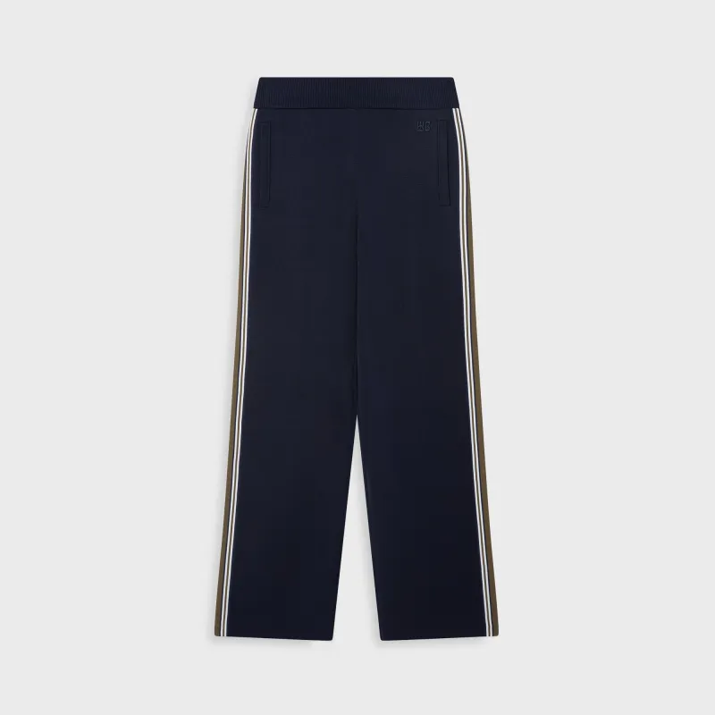 Wales Bonner Tide Track Pant - Navy sold by Kith