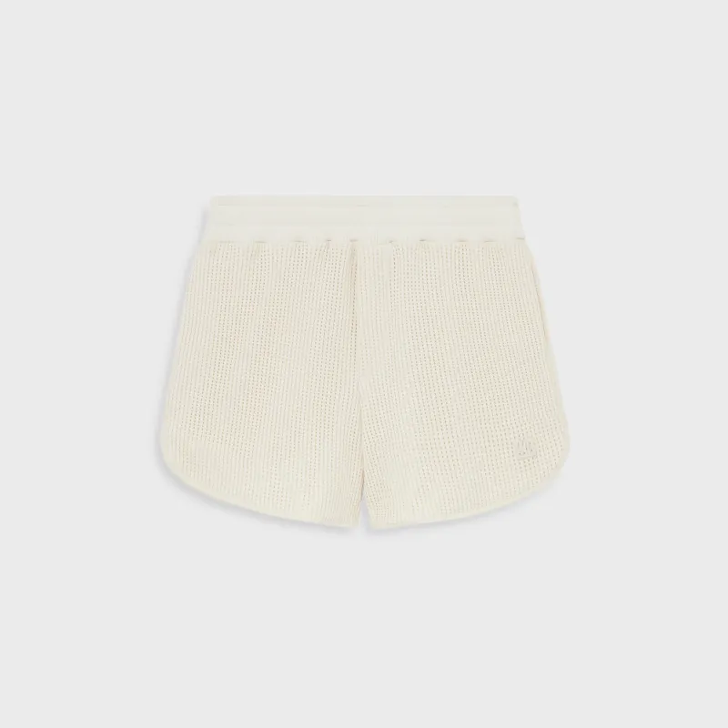 Wales Bonner Song Jersey Shorts - Ivory made by Wales Bonner