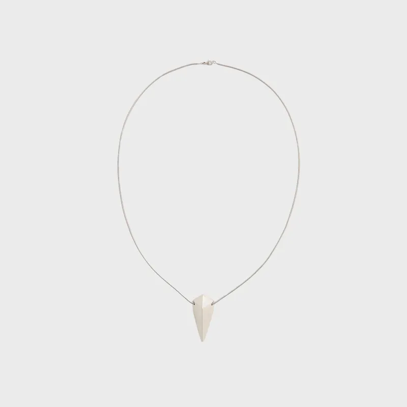 Rick Owens Pyramid Charm Palladio sold by Kith