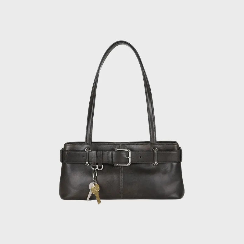 Osoi Shoulder Brocle Mini Bag - Stain Brown sold by Kith