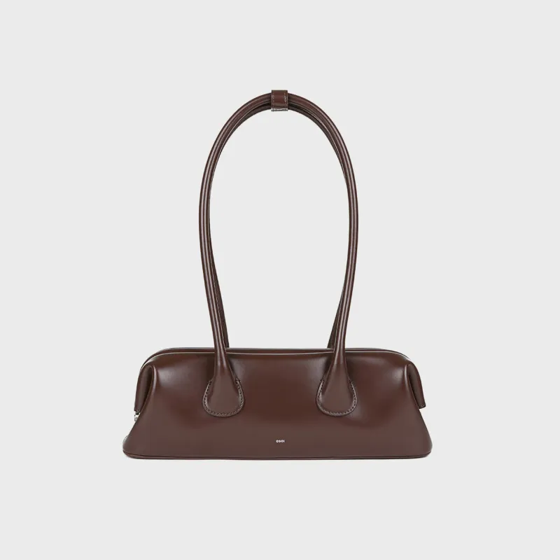 Osoi Boat Wide Mini Bag - Choco Brown sold by Kith