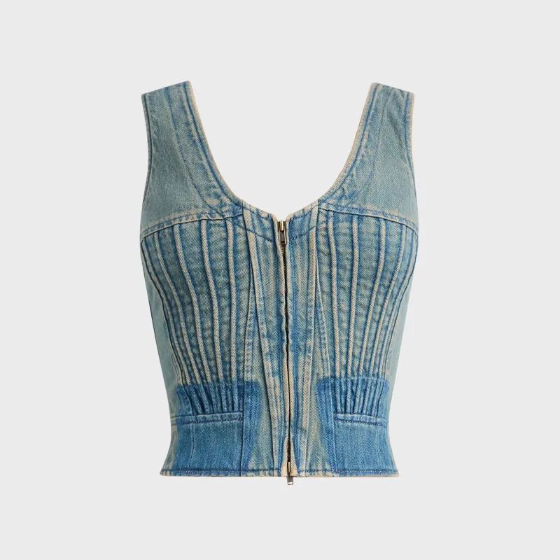 KNWLS CRD Corset - Light Blue sold by Kith