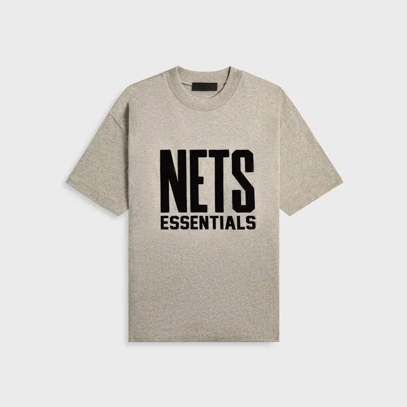 Essentials Nets Core Jersey - Warm Heather sold by Kith
