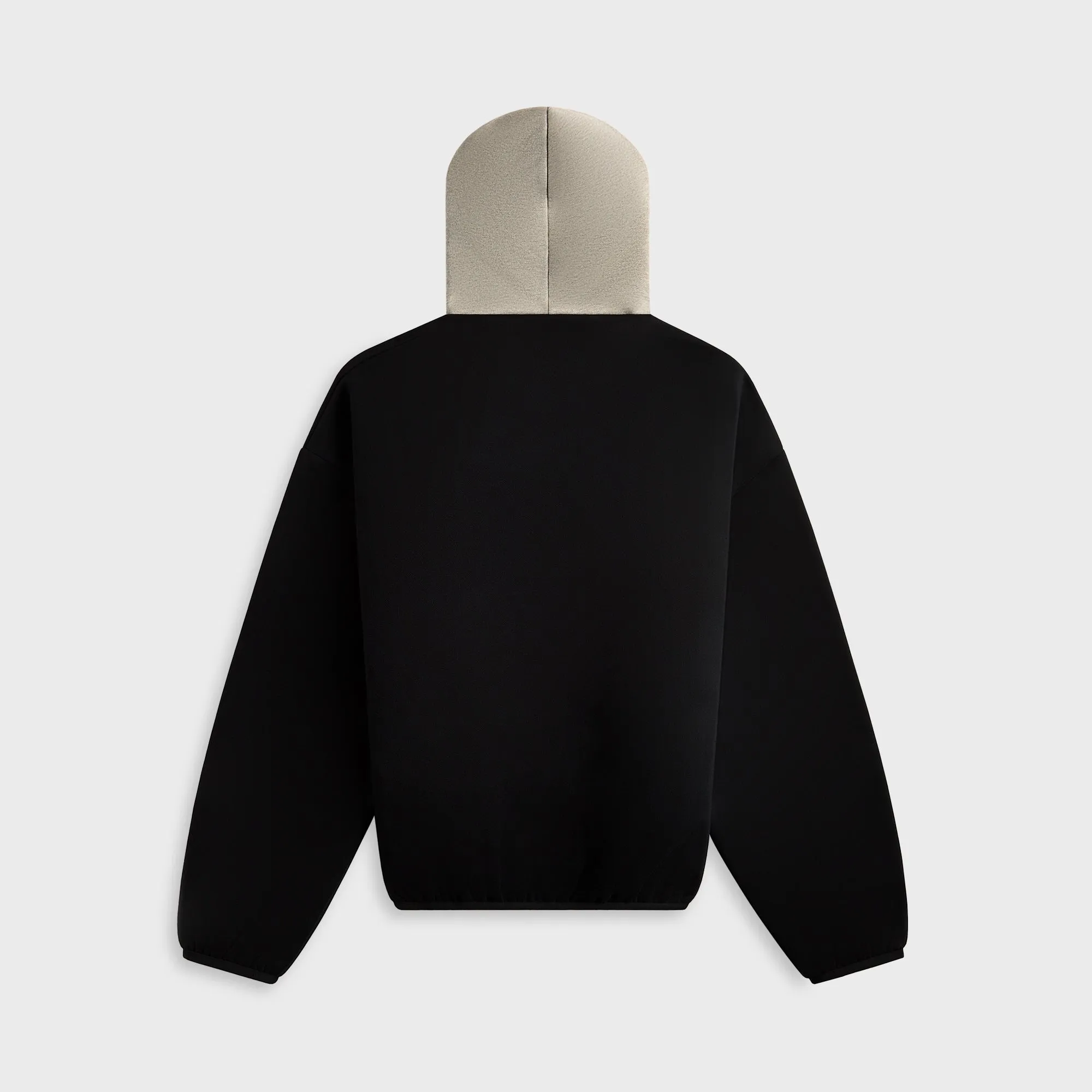 Essentials Nets Core Fleece Pull Over Hoodie - Black / Warm Heather sold by Kith product image thumbnail 2