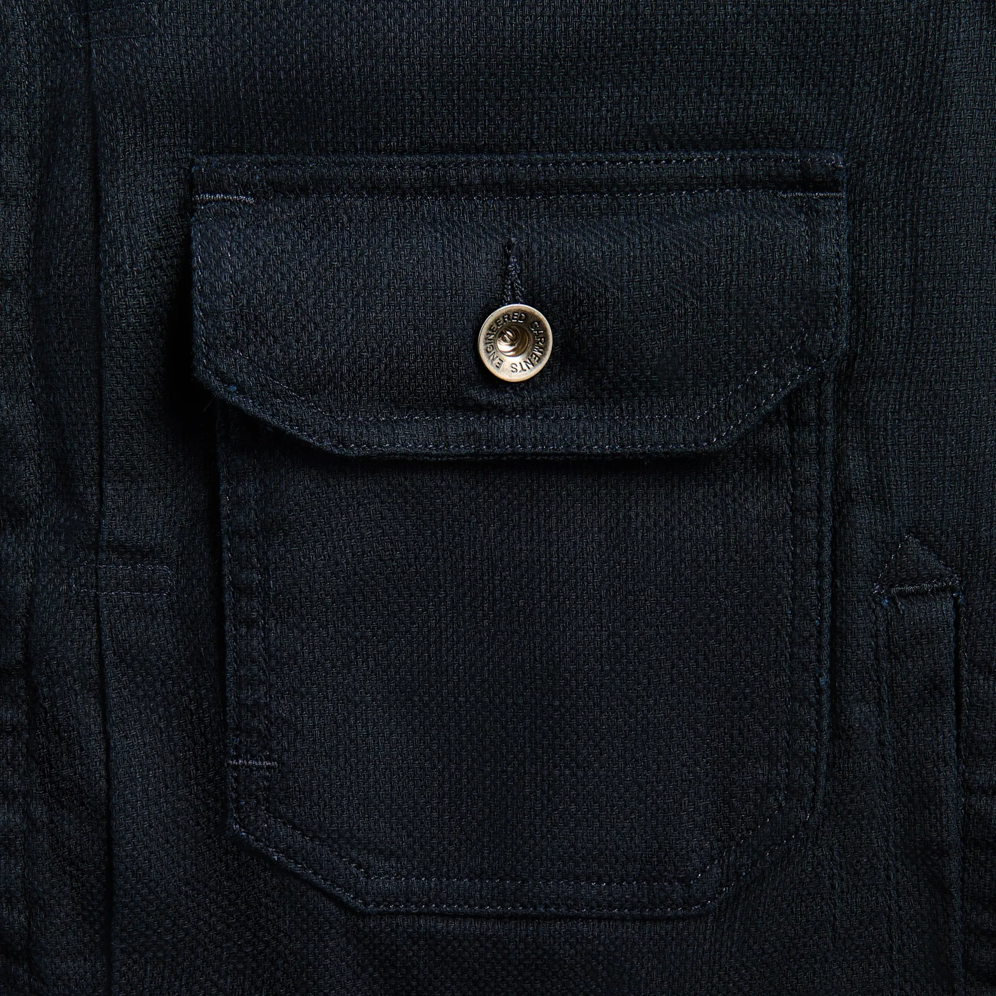 Engineered Garments Trucker Jacket CL Java Cloth - Dark Navy sold by Kith product image thumbnail 3