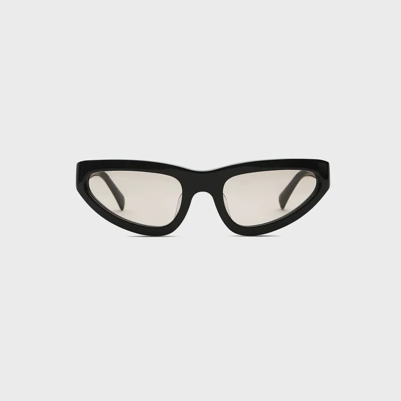 Elisa Johnson Sham - Gloss Black / Brown Lens sold by Kith