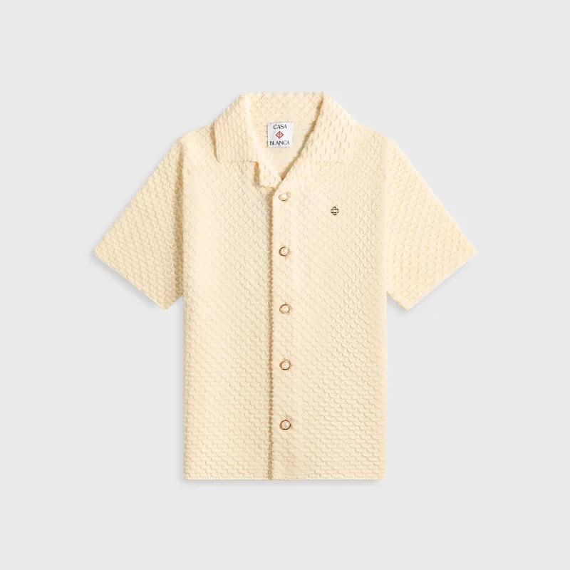 Casablanca Summer Shirt - White sold by Kith