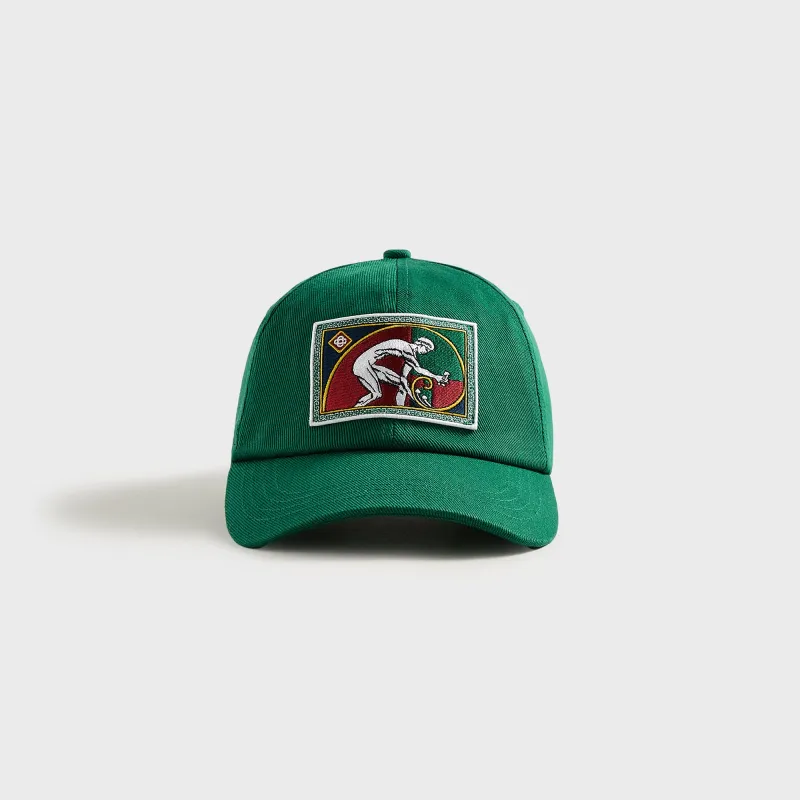 Casablanca Fibonacci Patch Cap - Green sold by Kith