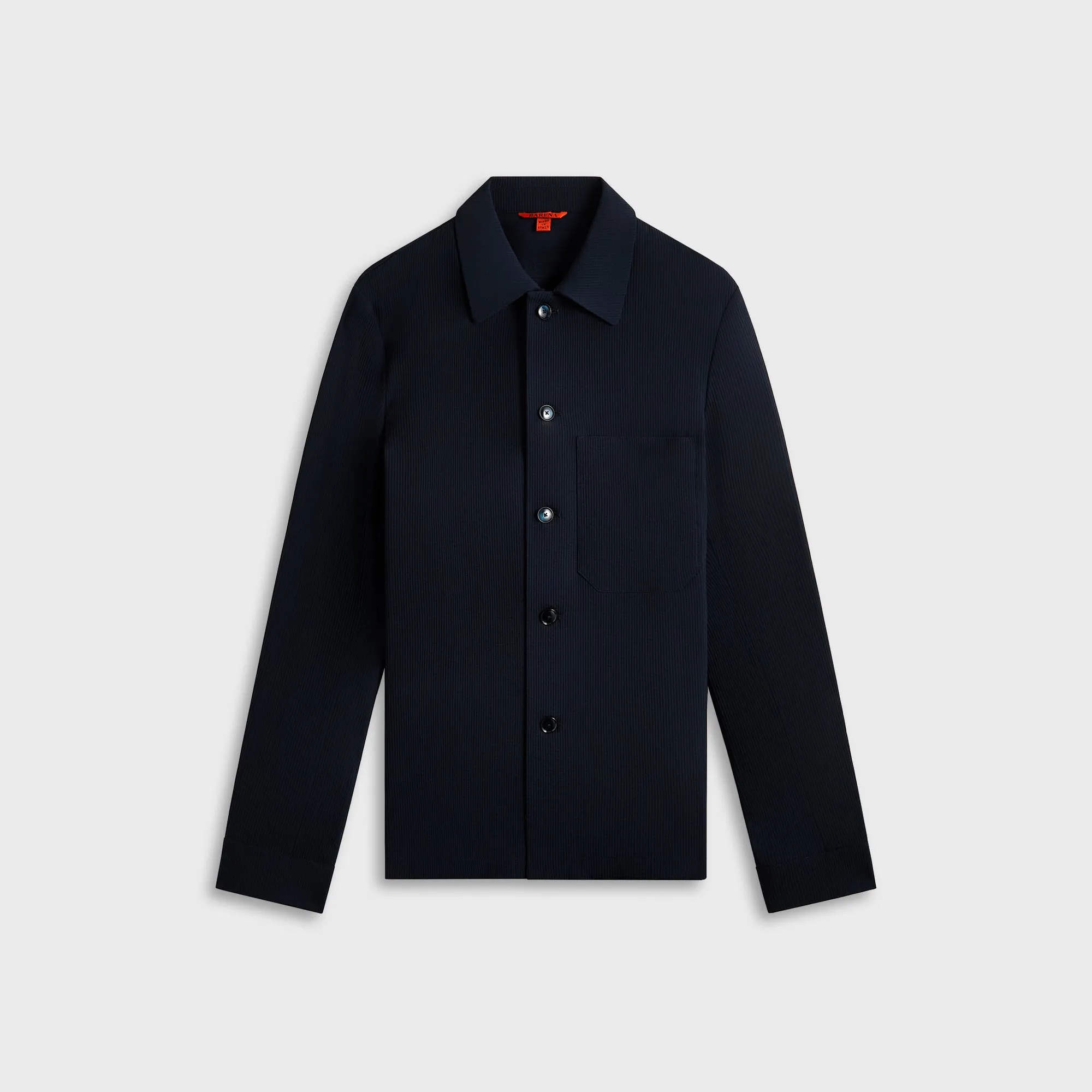 Barena Cedrone Arela Overshirt - Navy sold by Kith