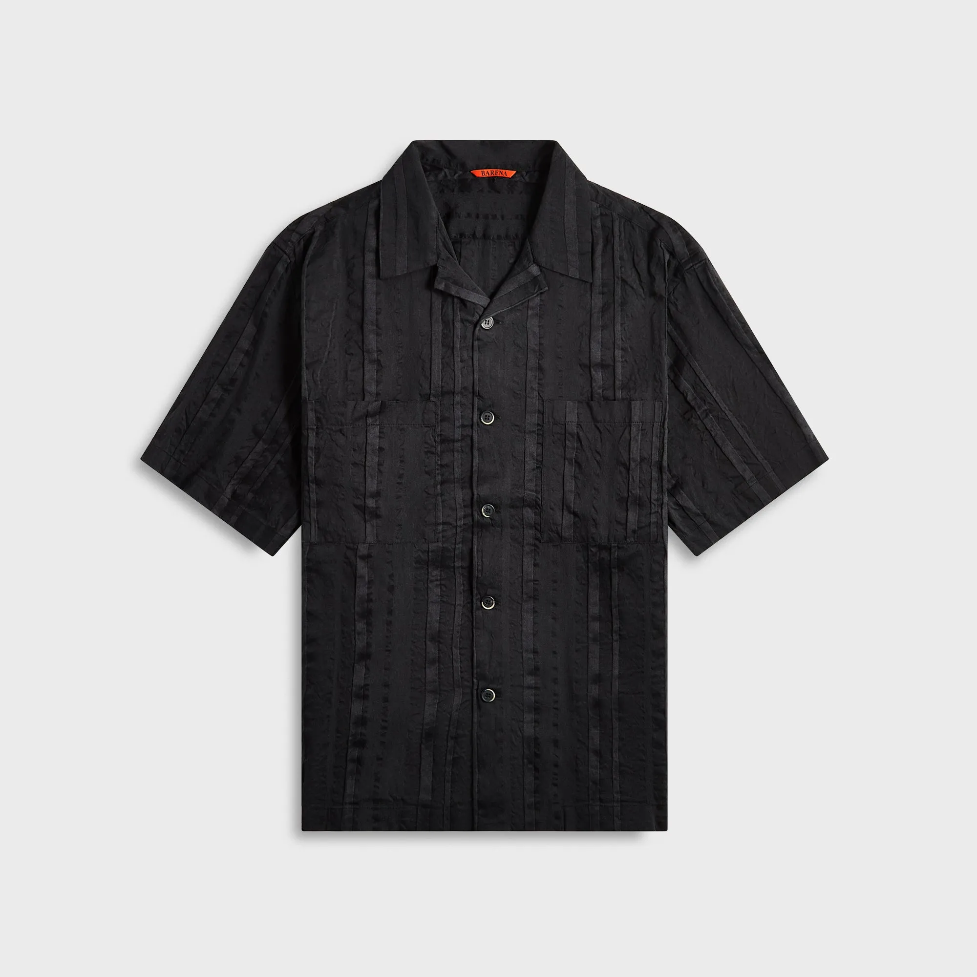 Barena Camicia Solana Levo Grafite - Black sold by Kith