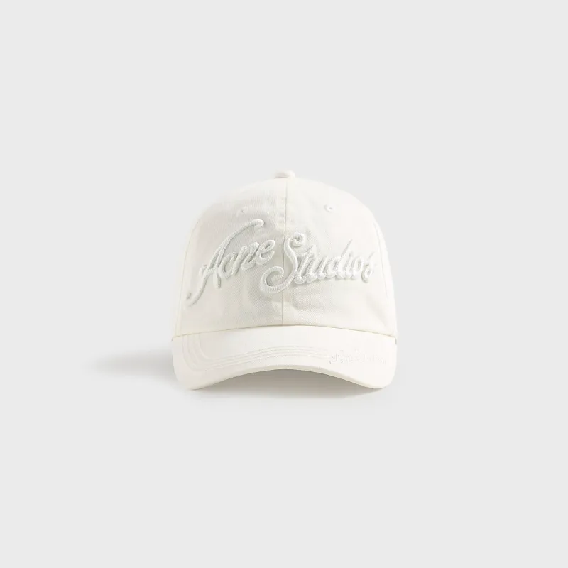 Acne Studios Cap - White sold by Kith