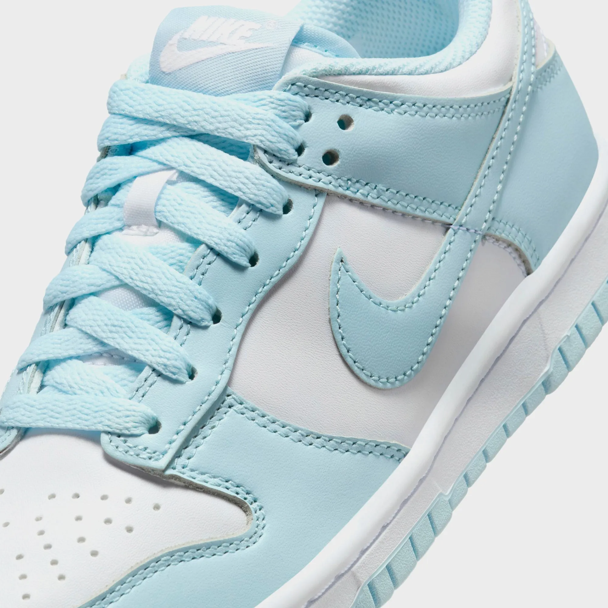 Nike GS Dunk Low - White / Glacier Blue sold by Kith product image thumbnail 5