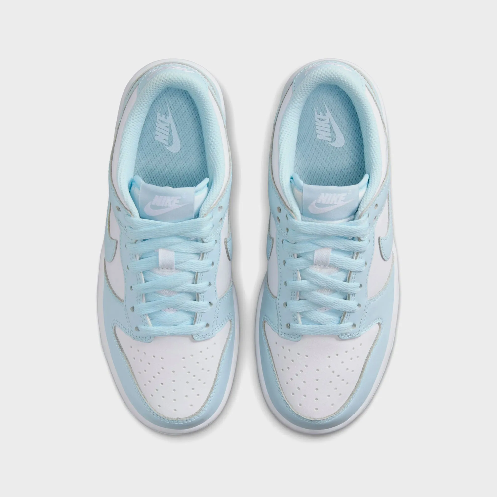Nike GS Dunk Low - White / Glacier Blue sold by Kith product image thumbnail 4