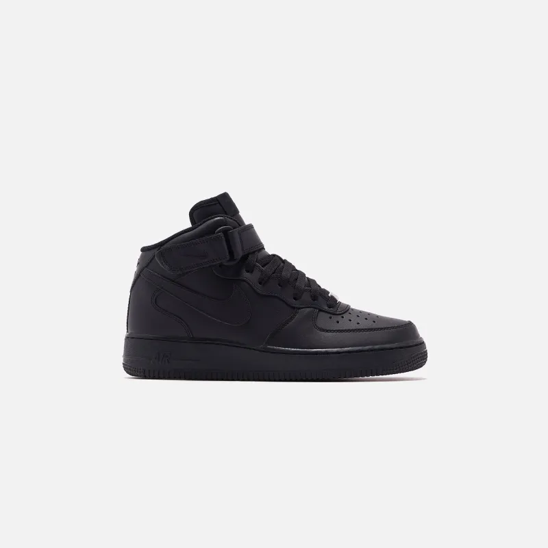 Nike WMNS Air Force 1 Mid '07 - Black sold by Kith