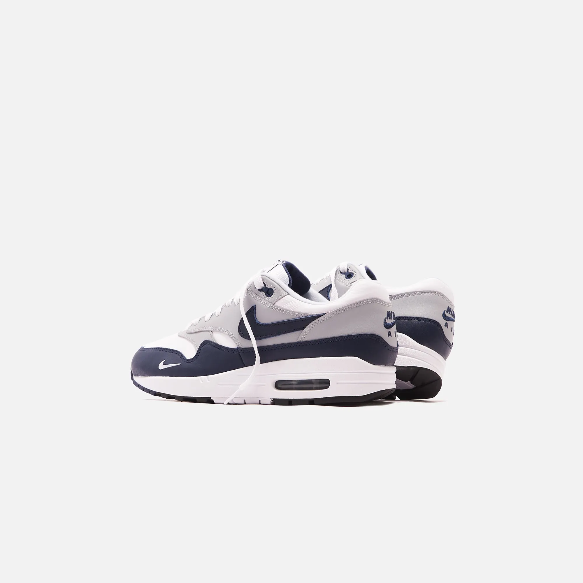Nike Air Max 1 LV8 - White / Obsidian / Wolf Grey / Black sold by Kith product image thumbnail 4