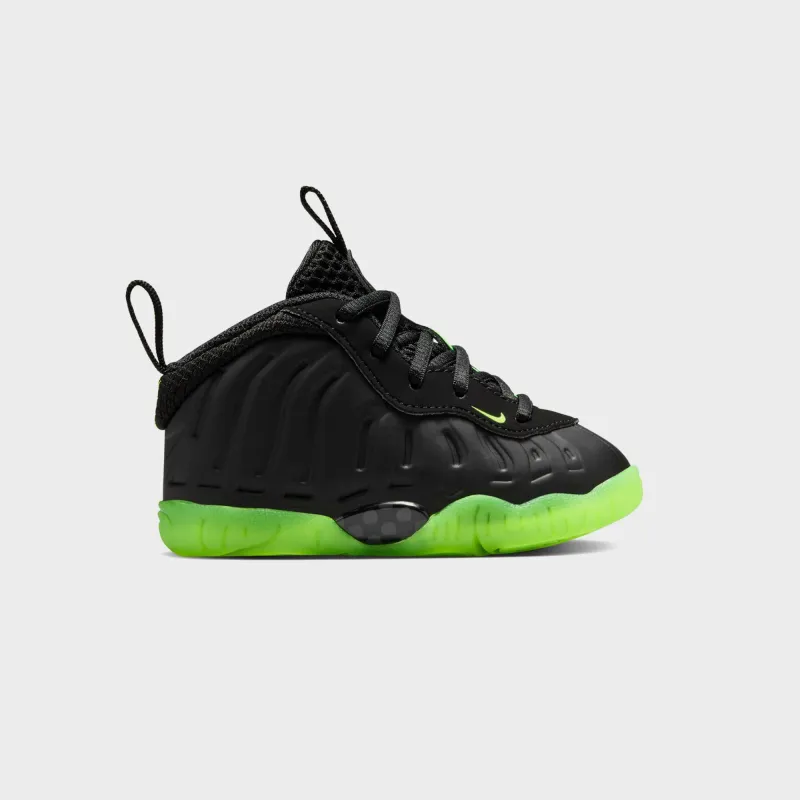 Nike GS Little Posite One - Black / Volt sold by Kith