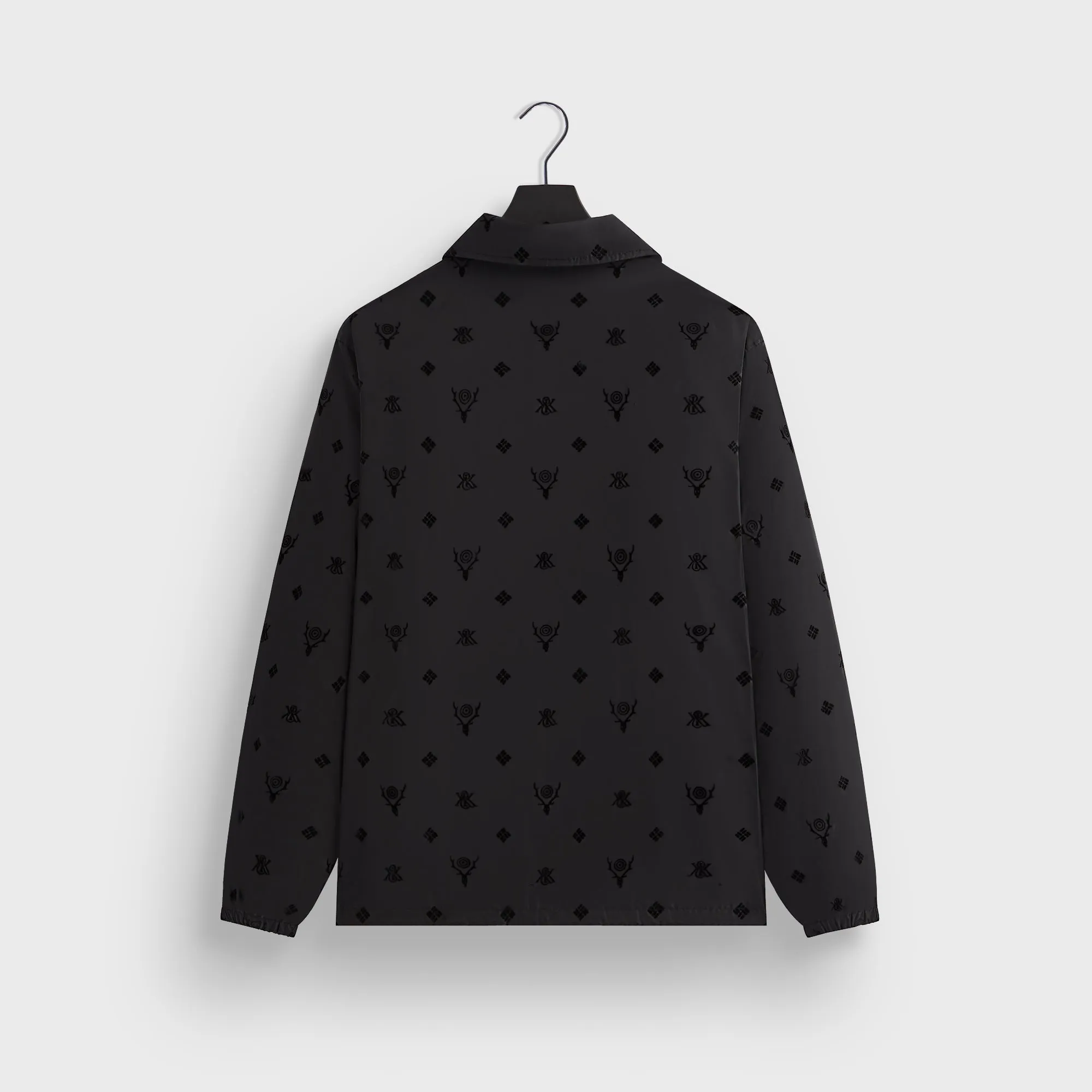 Kith & South2 West8 for Columbia Flocked Monogram Coaches Jacket - Black sold by Kith product image thumbnail 3
