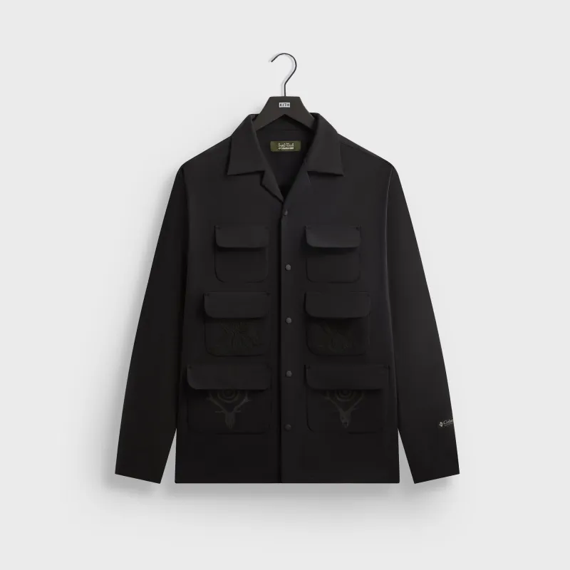 Kith & South2 West8 for Columbia 6-Pocket Classic Shirt - Black made by Kith