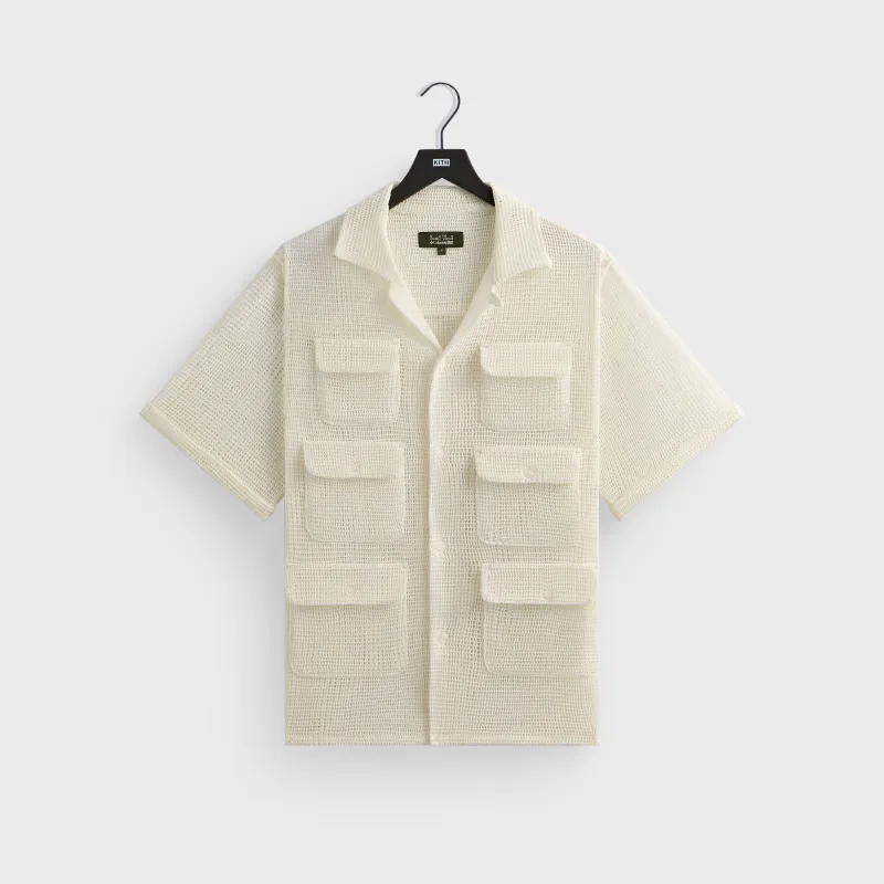 Kith & South2 West8 for Columbia 6-Pocket Shirt - Sandrift sold by Kith