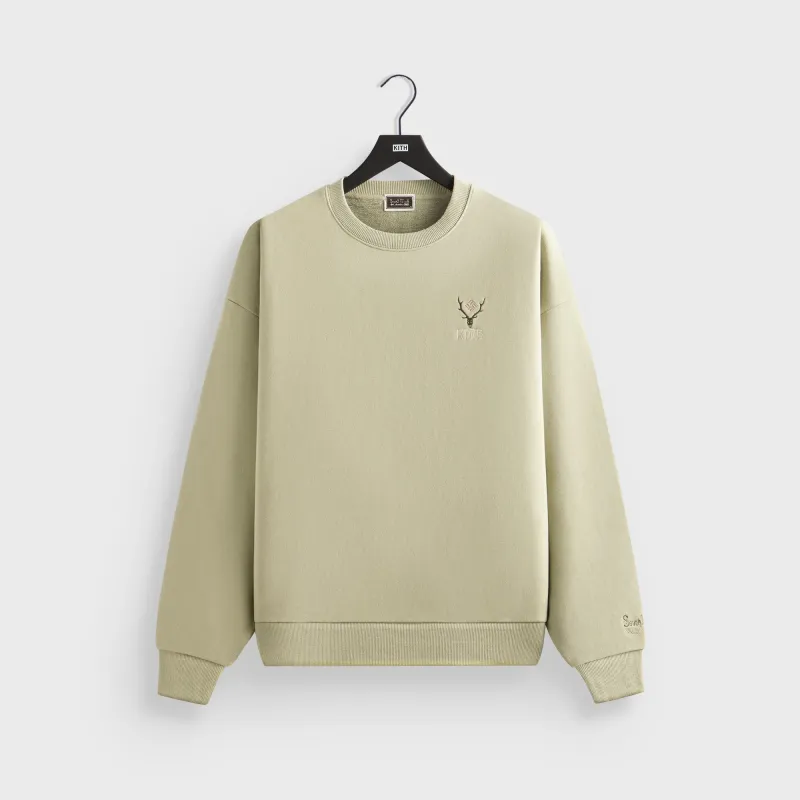 Kith & South2 West8 for Columbia Nelson Crewneck - Region sold by Kith