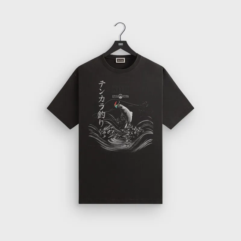 Kith & South2 West8 for Columbia Tenkara Vintage Tee - Black sold by Kith