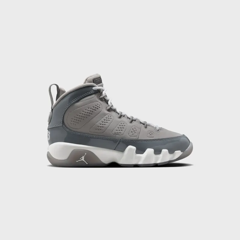 Nike GS Air Jordan 9 Retro - Medium Grey / Cool Grey / White sold by Kith