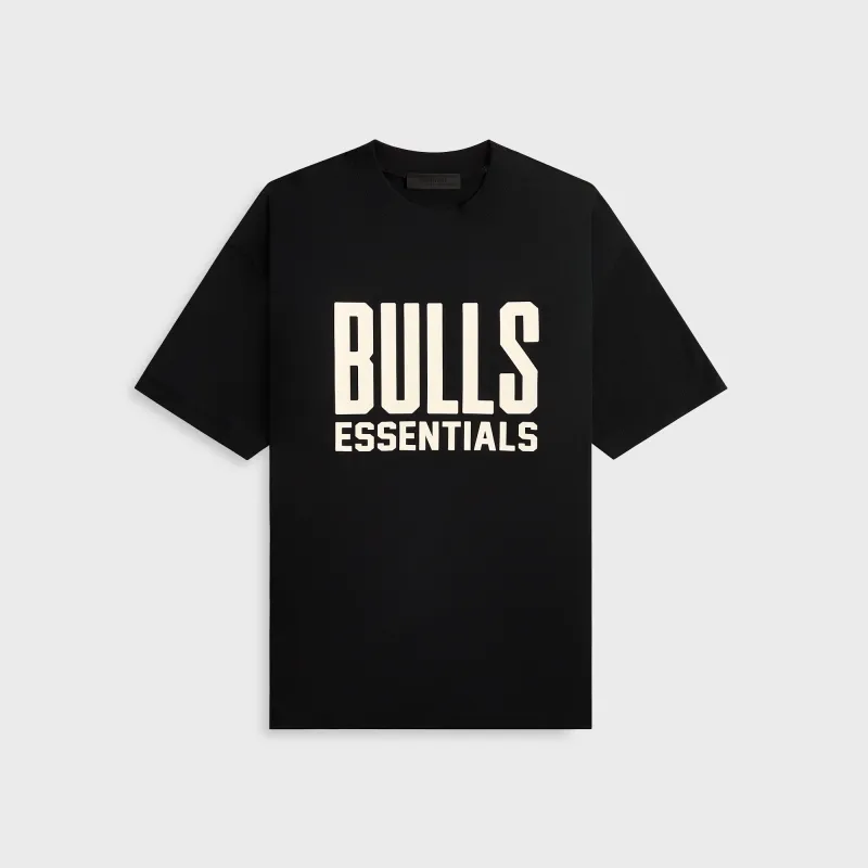 Essentials Bulls Core Jersey - Black made by Kith