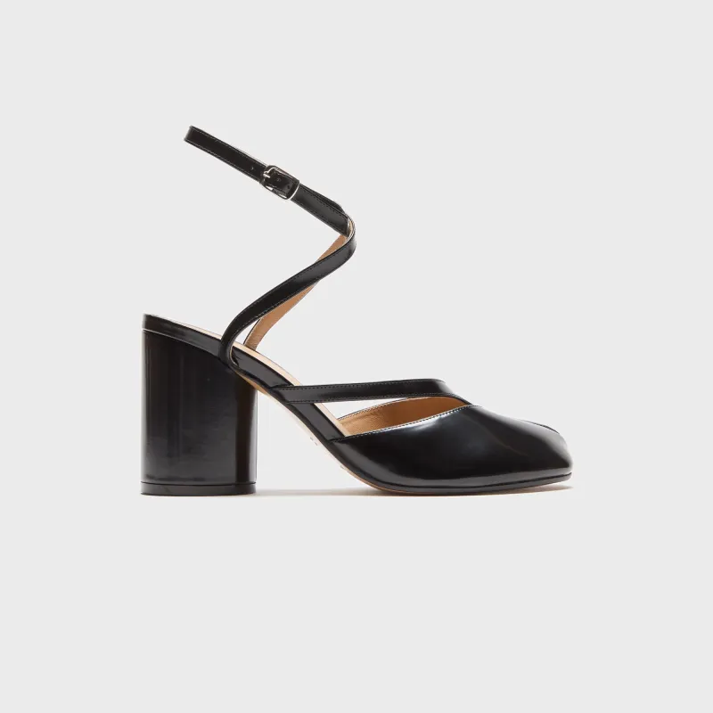 Maison Margiela Tabi Sandal Pump H80 - Black sold by Kith