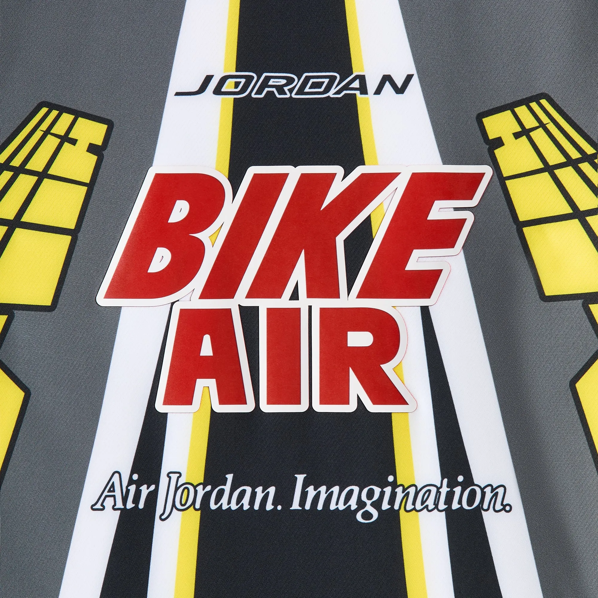 Jordan x Nigel Sylvester Bike Air Jersey - Iron Grey / Black / Cinnabar sold by Kith product image thumbnail 3